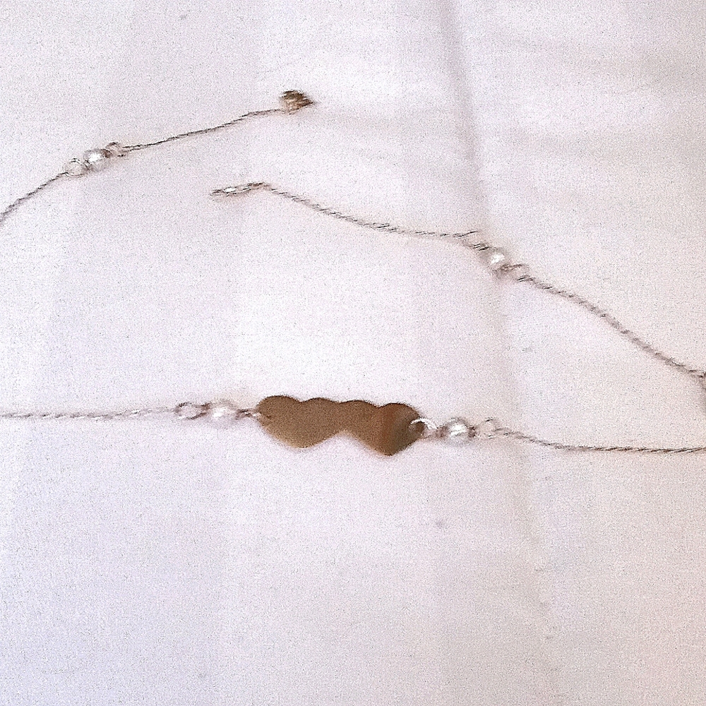 Dainty ankle bracelet